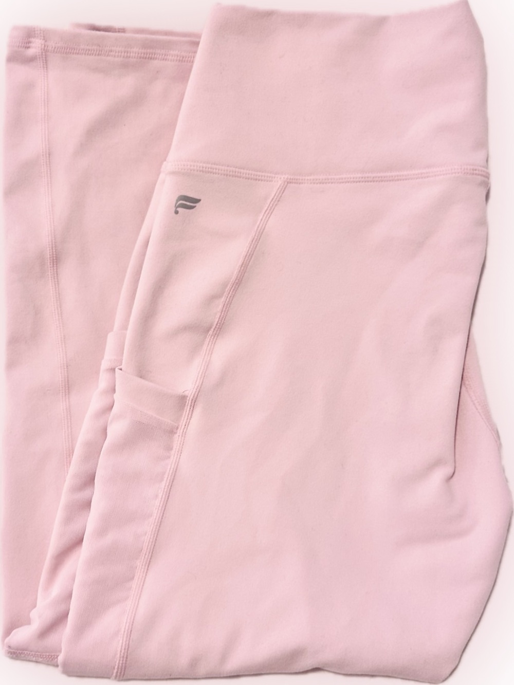 Fabletics Pale Pink capri leggings ballet core Pilates